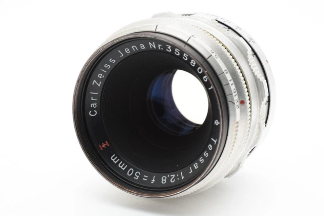 RARE CARL ZEISS Jena Tessar 50mm f2.8 M42 sunken mount +