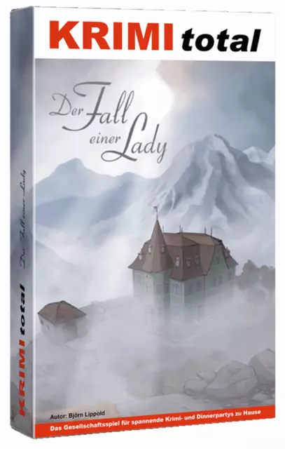 KRIMI total - Der Fall einer Lady - Gesellschafsspiel für Dinnerpartys, ab 16 J.