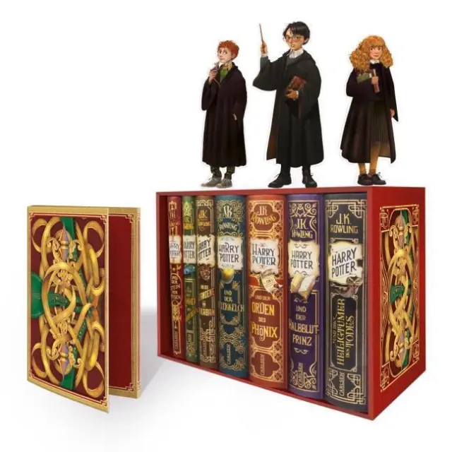 J. K. Rowling / Die komplette Harry Potter-Reihe im Schuber + 1 original Har ...