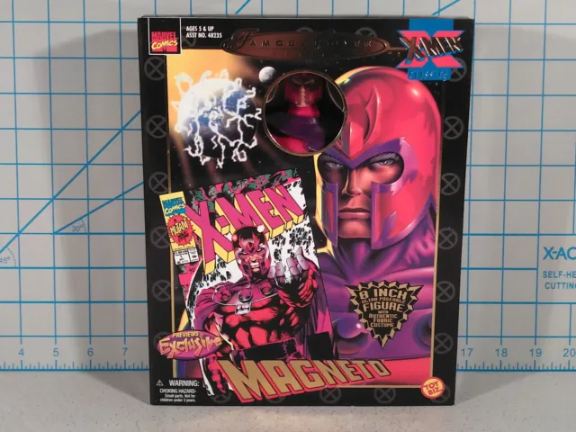 Marvel X-Men Famous Covers Magneto 8" Figure, Toy Biz 1999