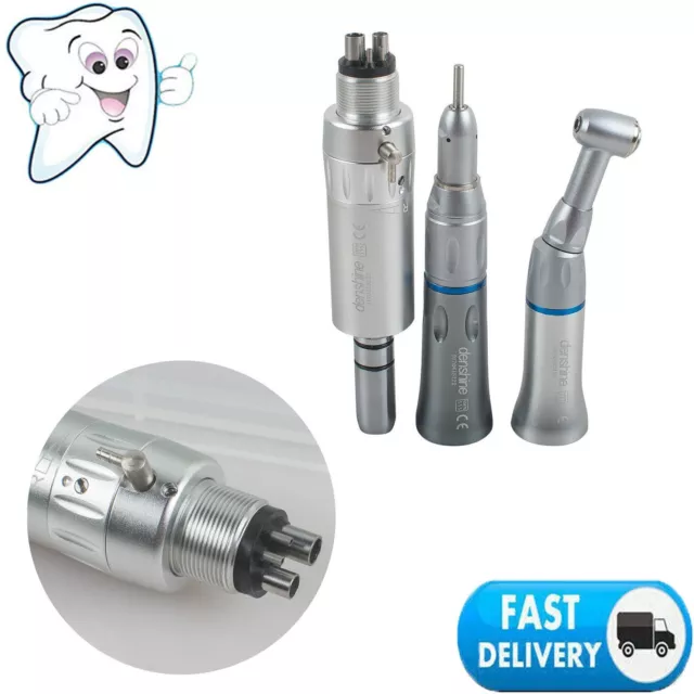 Push Button Contra Angle FDA Straight Nose USA Dental Slow Low Speed Handpiece