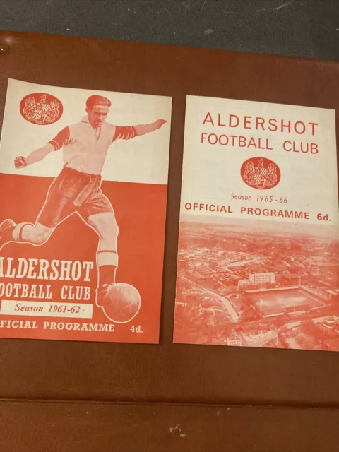 Aldershot V Darlington 1961/2 1965/66