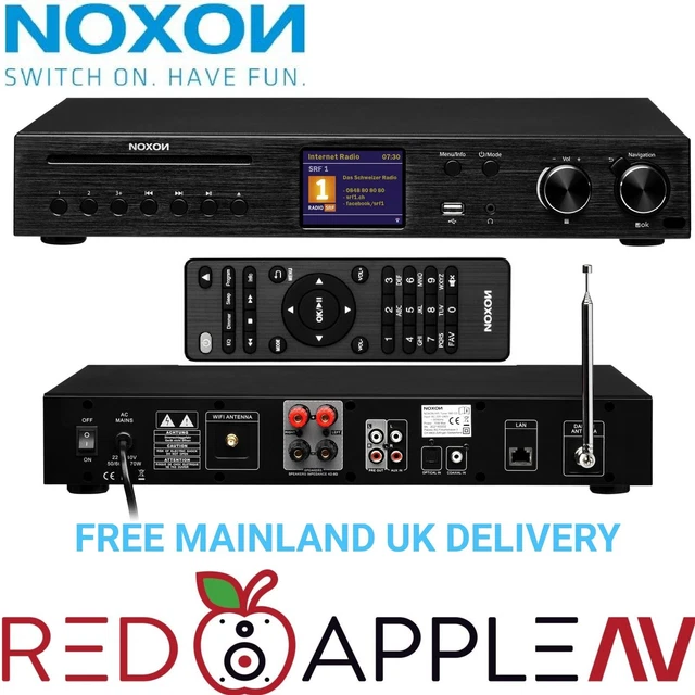NOXON HIFI A580 CD Player, DAB+/FM & Radio Bluetooth WiFi