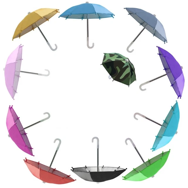 Motorcycle  Cellphone Mini Umbrella Exquisite Waterproof UV Rays Resist