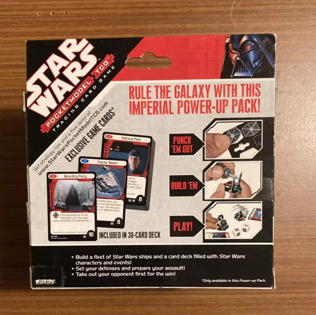 Star Wars Pocket Model Trading Card Game Imperial Power Up Pack Bnib 3