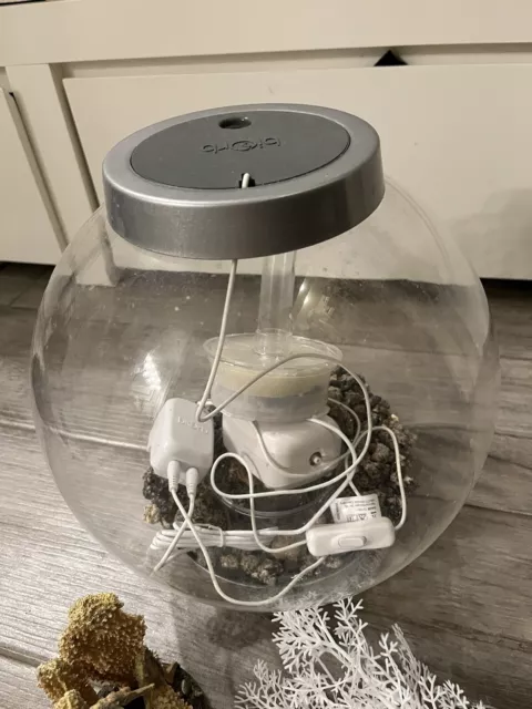 BABY Biorb Aquarium -  4 US Gallon - Complete Set Up With WhiteAccessory Bundle