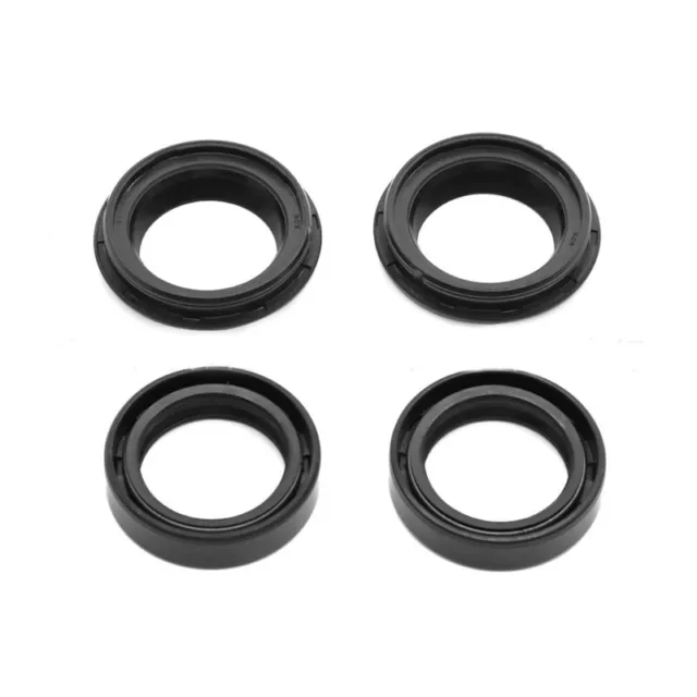 Front Fork Oil Seals and Dust Seals Kit for MSX125 MTX50 MTX80 Motorcycle