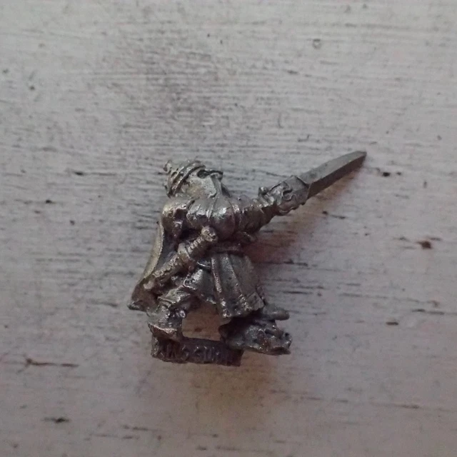 Citadel Warhammer Dwarf Thunderer Anni '90 - Modellino Classico Non Funzionante