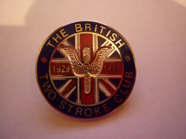 THE BRITISH TWO STROKE Club Vintage Badge 23.60 PicClick UK