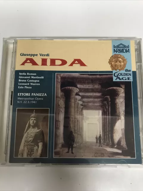 AIDA STELLA ROMAN - Aida, Live Performance, New York 3/22/1941 - 2 CD - *VG*