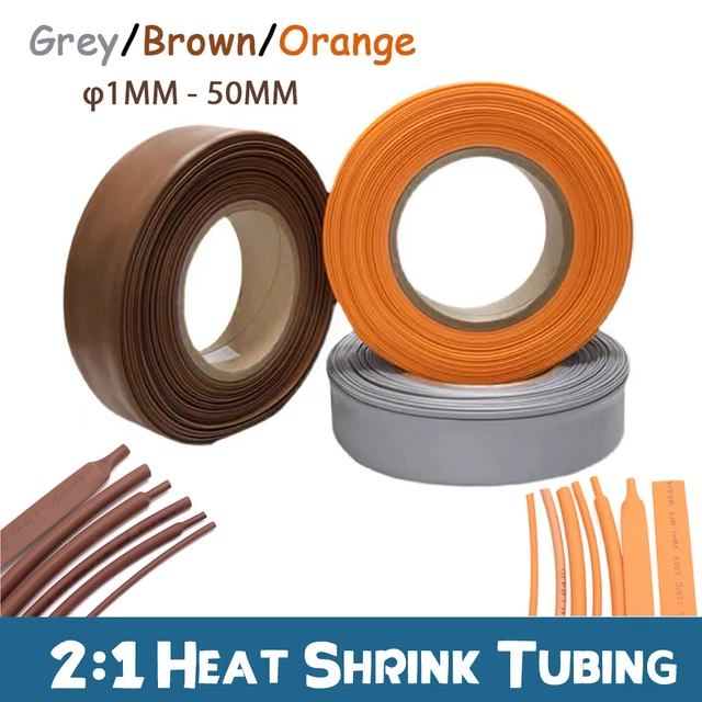 Bestgle 150 Pezzi Guaina Termorestringente Tubo, Tubo Termoretraibile Rapporto 2: 1 Per Cavi Elettrici Tubo Kit Tubo Termorestringente Per Isolamento Trasparente Colori 6 Taglia - Foto 6