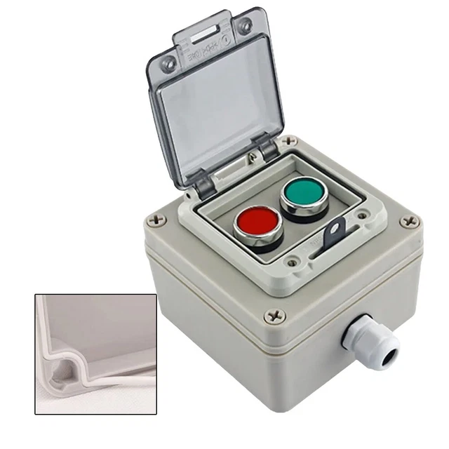 HEAVY DUTY PUSH Button Control Box with Upgraded Copper Parts and 2 ...