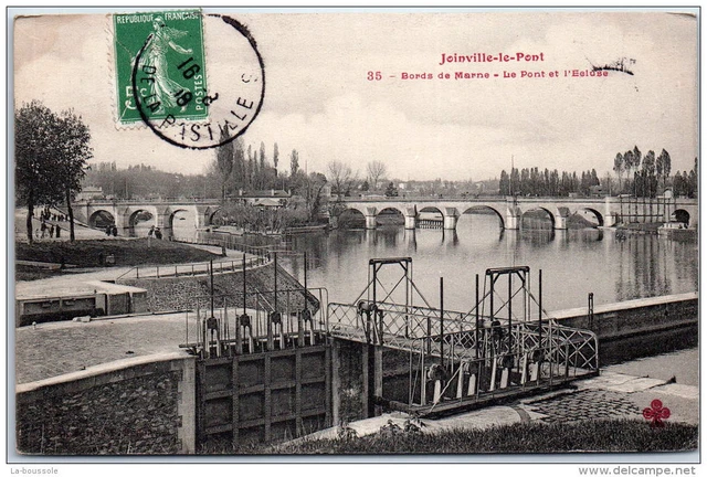 94 JOINVILLE LE PONT -- le pont et l'ecluse a�a��