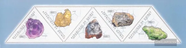 Guinea 8527-8531 Kleinbogen (kompl. Ausgabe) postfrisch 2011 Mineralien