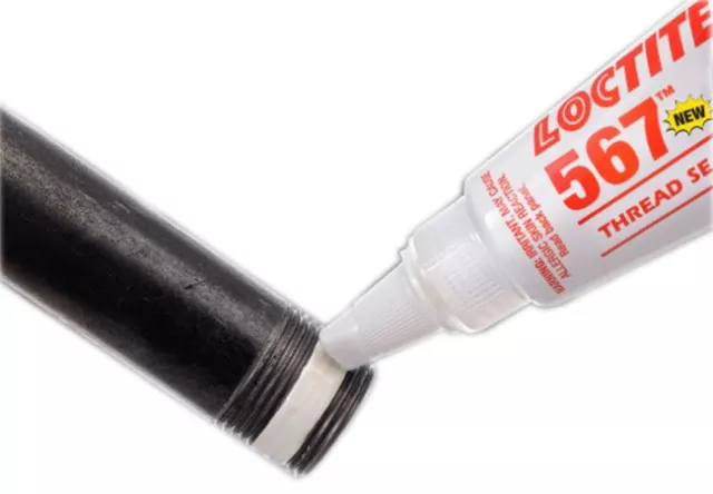 Loctite 567 Thread Sealant Stainless Steel Gas Pipe Seal Large Tube Henkel 46115