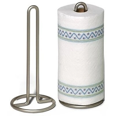 Euro Paper Towel Holder, Satin Nickel -41078