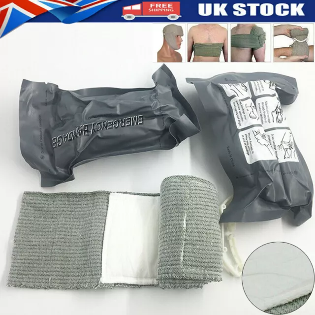 Madicare Israeli Bandage Trauma Dressing First Aid Compression Emergency Band FD