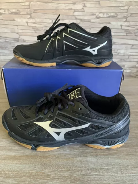 BRAND NEW Mizuno WAVE HURRICANE 3 Women's Volleyball Shoe Black Size 7 NWOB