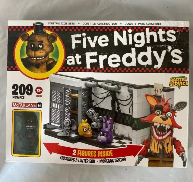 Five Nights At Freddy's Freddy Fazbear With Parts and Service McFARLANE  25201