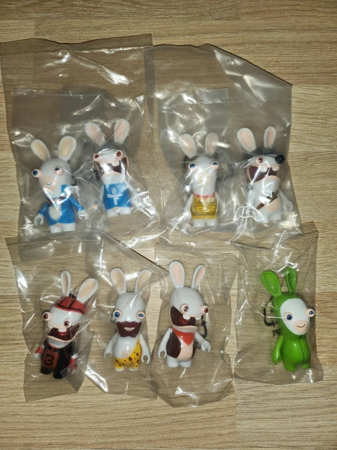 Lot De 5 Figurines Lapins Crétins Au Choix - Figurines Neuves Sous Blister