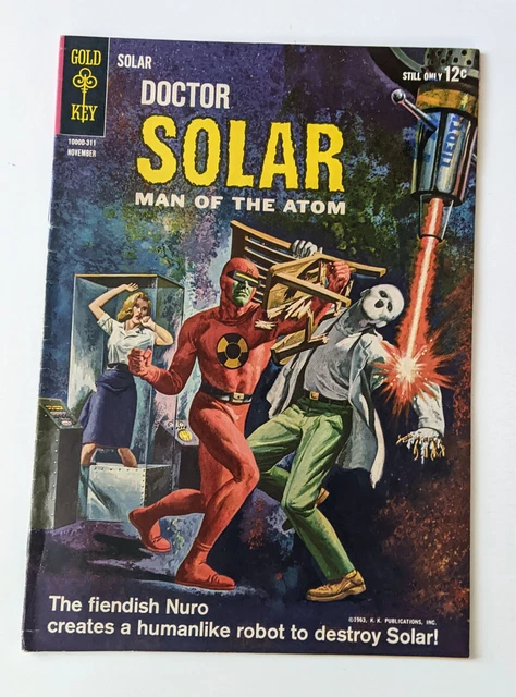 Doctor Solar Man Of The Atom #6 1963 Gold Key Comics Silver Age Comic VFN