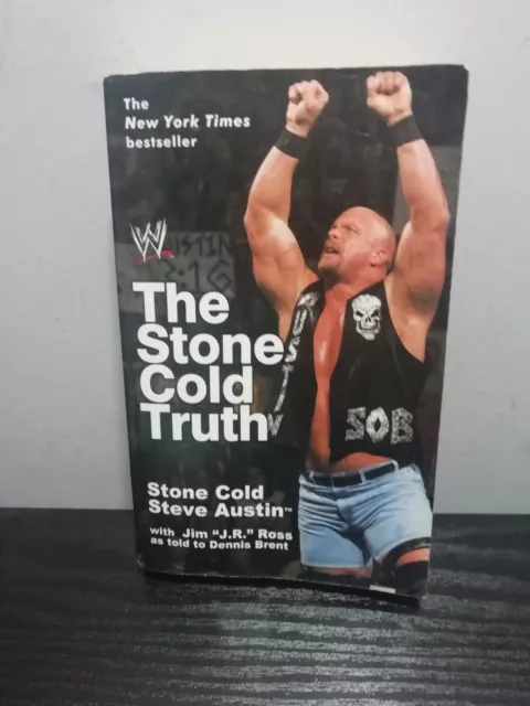 WWE The Stone Cold Truth - Paperback Pocket Books 2004 AEW WCW Steve Austin