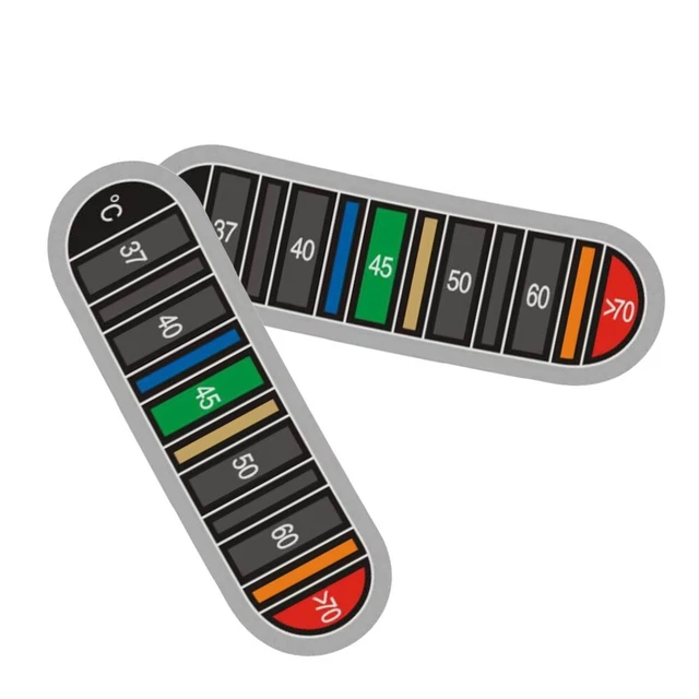 Durable Business Industrial Thermometer Sticker Hygrometers Color Changing