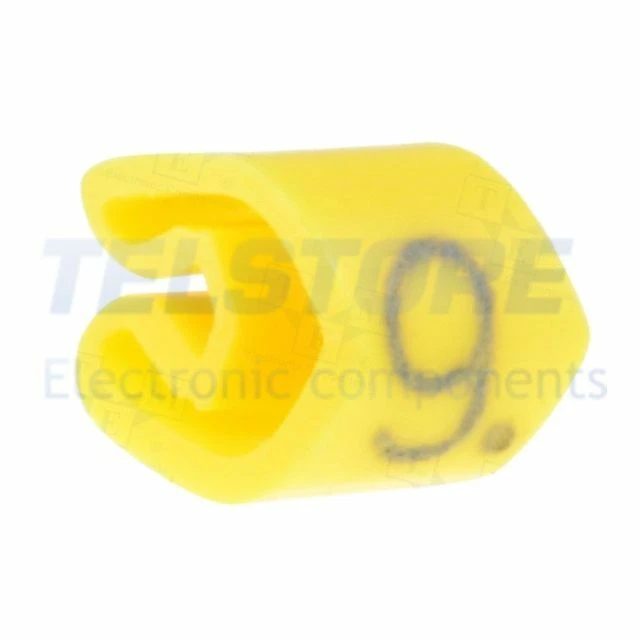 200pcs  0252611529 Segna cavi per cavi e fili Simbolo dell'etichetta 9 3÷5mm 025