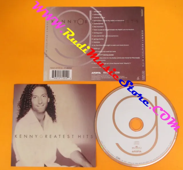 CD KENNY Greatest Hits 1998 Europe ARISTA 74321-57191-2   no lp mc dvd (CS8)