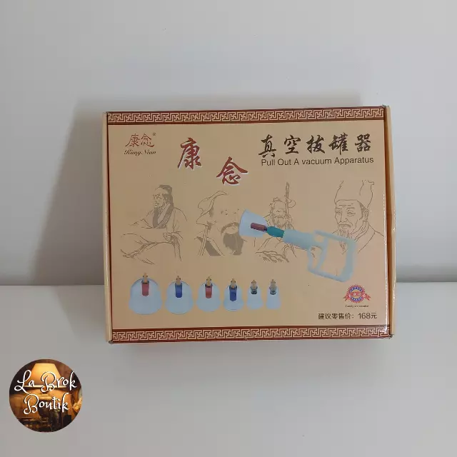 Kit Complet de 24 Ventouse Sous Vide Thérapie Chinoise Relaxation Massage