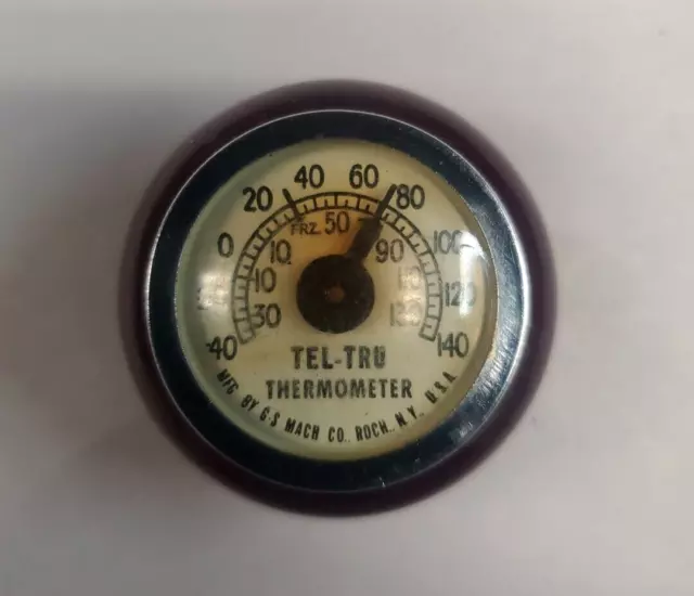 AUTOTHERMOMETER BIMETALL AUTO Kfz Pkw Bedarf Innen Kunststoff Thermometer  Analog EUR 6,90 - PicClick DE