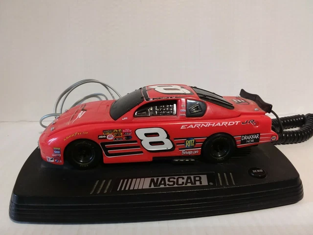 NASCAR DALE EARNHARDT Jr Race Car Phone - # 8 Race Car - Landline ...