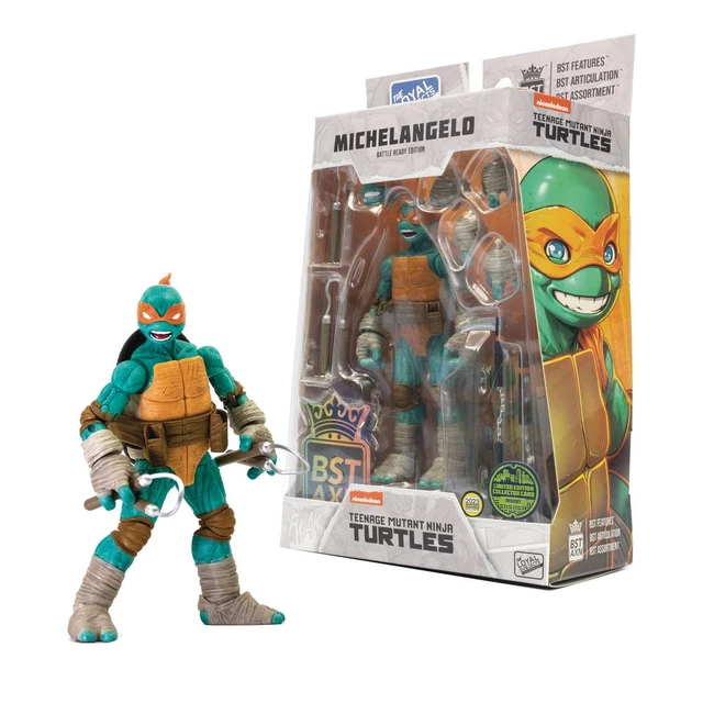 Sdcc 2023 Tmnt Bst Axn Michelangelo Px Comic 5In Af 7/2/23 Presale