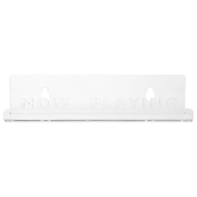 Étagère Murale En Bois Massif Pour Disques Vinyles - Support Flottant, 32 X 4,5 Cm