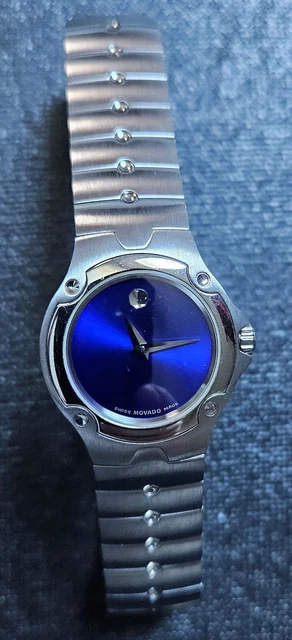 Movado Donna SE Sports Edition Quadrante Blu Sunburst Acciaio Inox 84 G4 1851