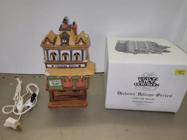 Dept. 56 - 1989 Dickens Village Series - #5584-0 Theatre Royal