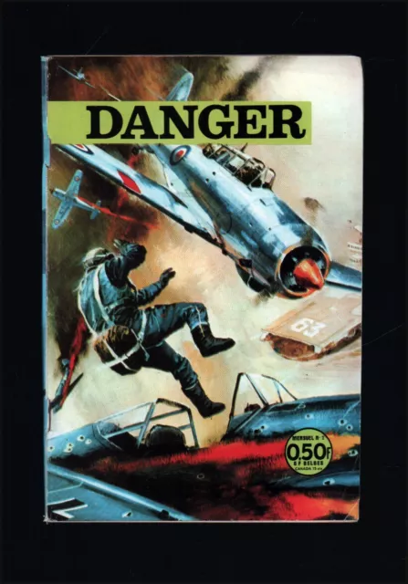 Petit Format . Danger N°2 . Edi-Europ . 1966 . Guerre .