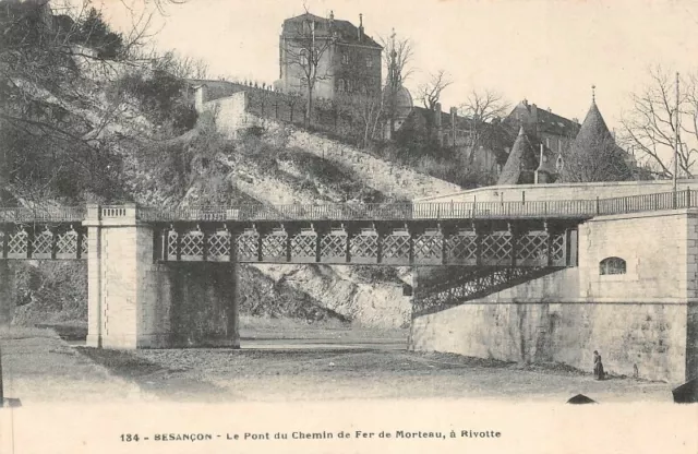 BESANCON - Le Pont du Chemin de fer de Morteau, à RIVOTTE