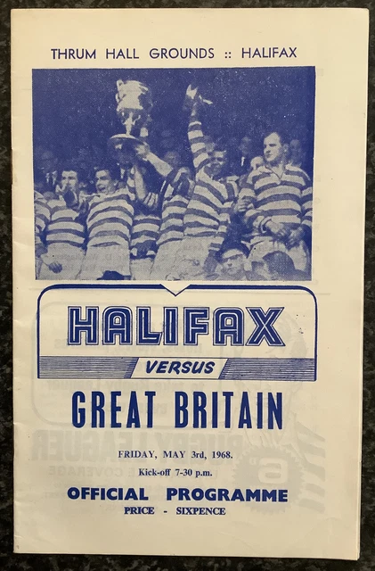 Gran Bretagna 1962 Rugby League Camicia (M, Neil Fox