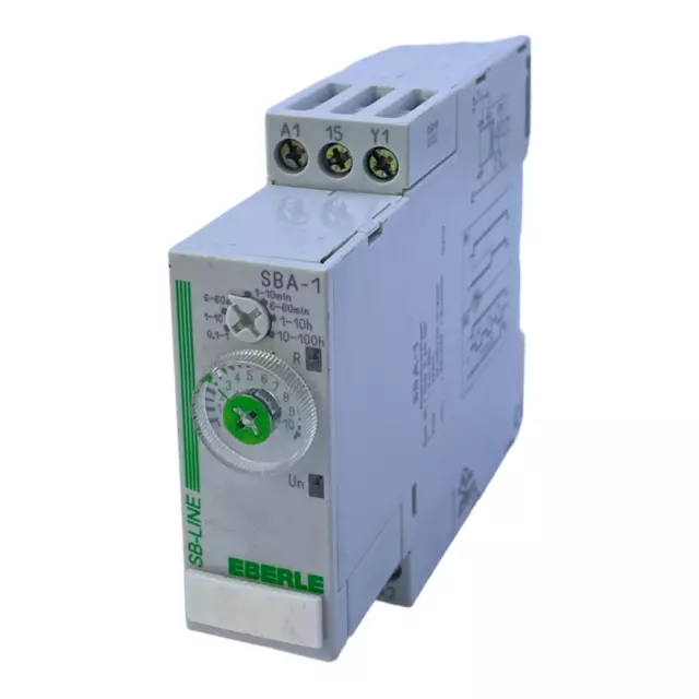 Eberle SBA-1 Time Relay 24 … 240V AC 50/60Hz 24V Dc