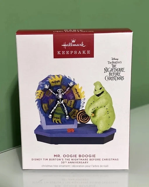 2023 HALLMARK KEEPSAKE Nightmare Before Christmas Mr. Oogie Boogie