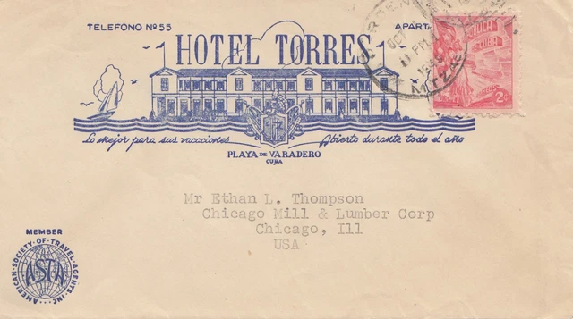 1949: Hotel Torres To Chicago