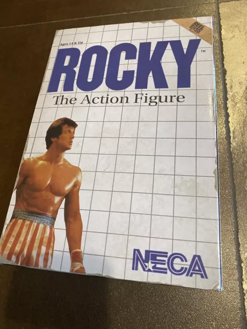 NIB 2006 NECA REEL TOYS Rocky  American Flag Action Figure Stallone SEGA