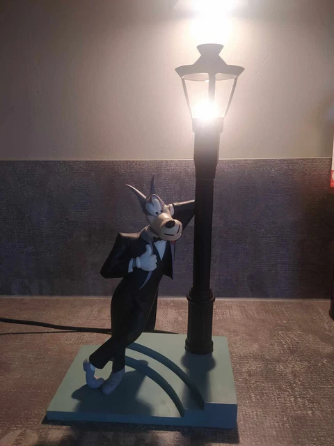 Figurine Tex Avery Le Loup (Wolf) – Démons & Merveilles – Métal 12 Cm – Rare