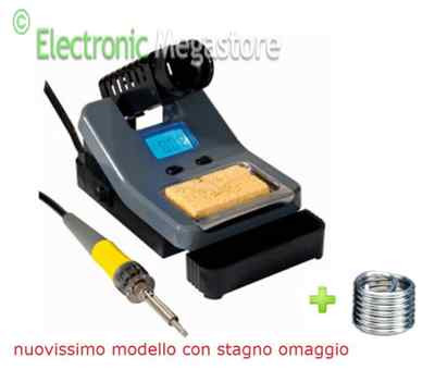 Rapido Stazione saldante a stagno da 160°C a 500°C 48W saldatore Termoregolabile rapido 