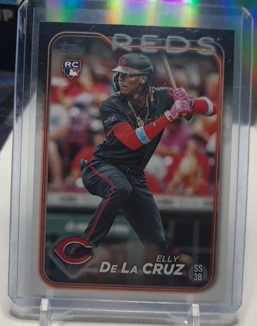 ELLY DE LA Cruz 2025 Topps 2025 Series 1 141 Rookie Cincinnati Reds 4