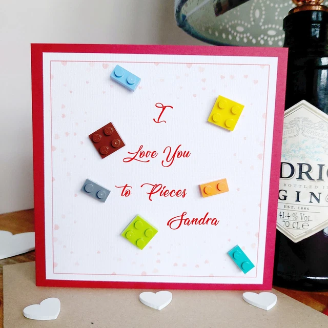 Lego hotsell anniversary card