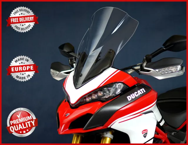 Ducati Multistrada 1200 2015-17 Haute Pare-Brise Touring Sport Écran 4 Couleurs