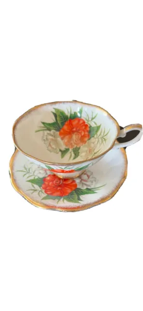 Vintage Teacup & Saucer Royal Standard Radiance Bone China Made in England