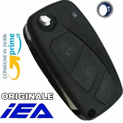 3T Gommino 3t NERO Ricambio Telecomando Guscio Chiave PER Fiat Punto Panda Stilo 